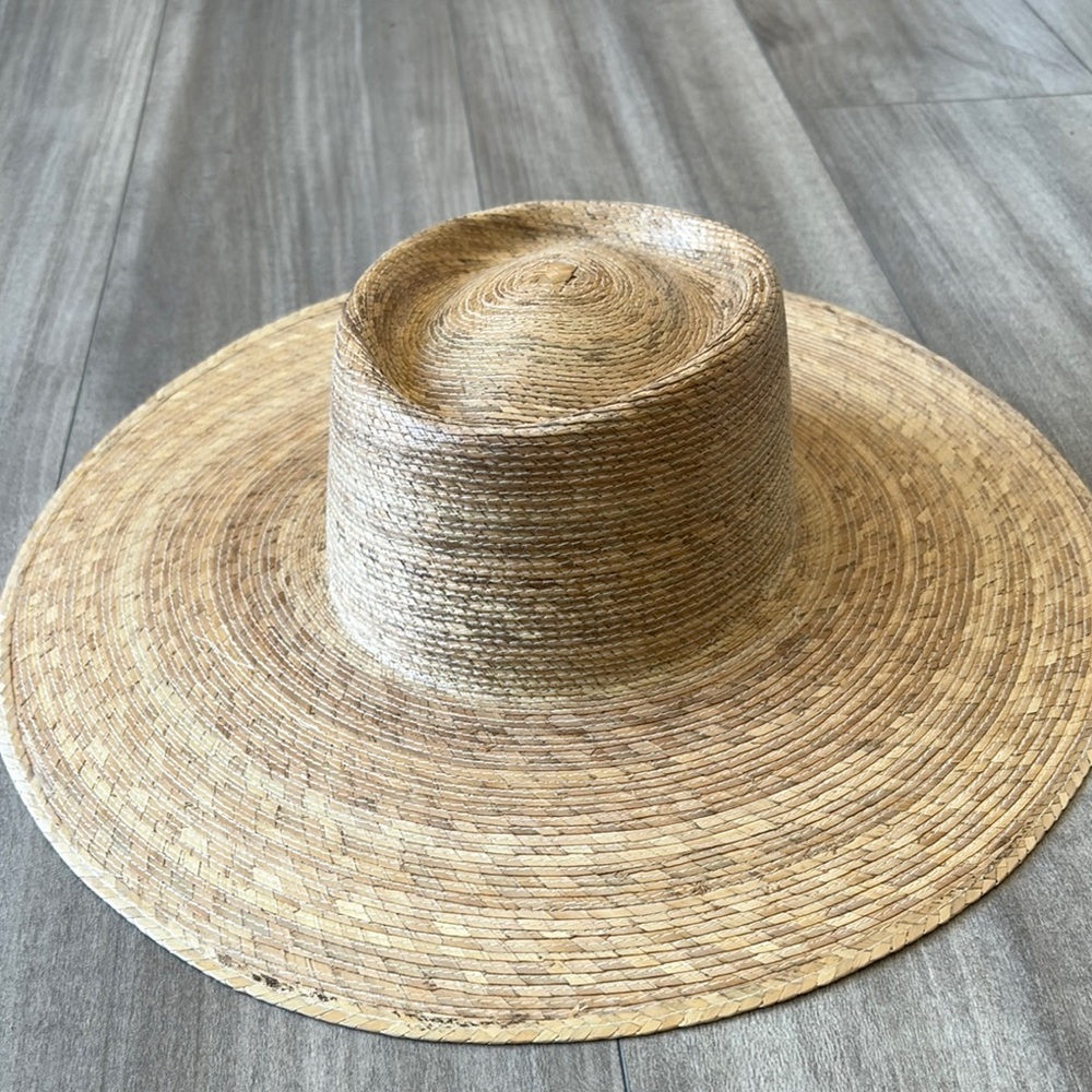 Lack Of Color Natural Straw Hat